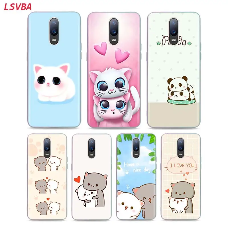 Силиконовый чехол LSVAB с милыми кошками для OPPO Reno Z 10X Zoom F11 F9 F7 F5 A7 R9S R17 Realme 2 C2 3 Pro