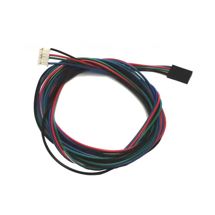 

Funssor NEMA17 stepper Motor Cable 4-Way with connector 1000mm/2000mm for Reprap Prusa i3 3D printer RAMPS DIY parts