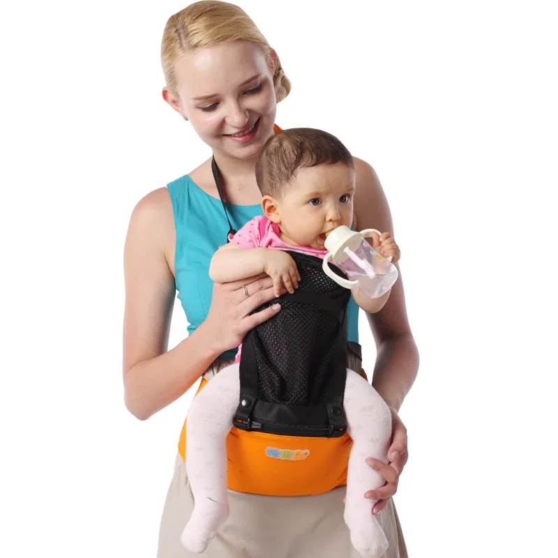 

Happy Bear 3-36 Months Comfortable Breathable Cotton Multifunctional Back Facing Baby Carrier Newborn Sling Portable Backpack