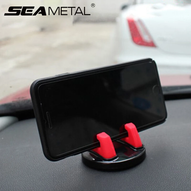 حامل هاتف محمول للسيارة لوحة GPS والملاحة دعم للمنزل مكتب سيارة 360 درجة تدوير الغراء ملصقا مكتب نظارات حامل