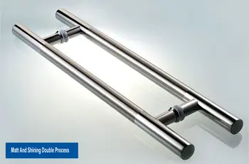 

600MM Length (400MM Pitch) Top Class Polishing and Wire Drawing Process 304 Stainless Steel Tubing Pull Door Handle, Door Knob