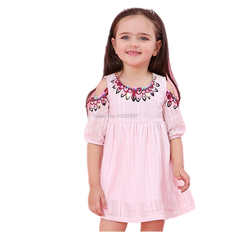 

Baletongnian Girls Dresses 2019 Children Baby Kids Girls Clothes Lace Hollow Out Sleeveless Cool Princess Summer Dress 3-7T