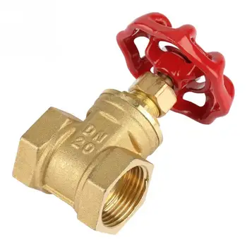 

1 PC DN20 Water Gate Valve Brass Gate Valve BSPP G3/4 Sluice Valve 232PSI for Water Oil Gas valvula solenoide