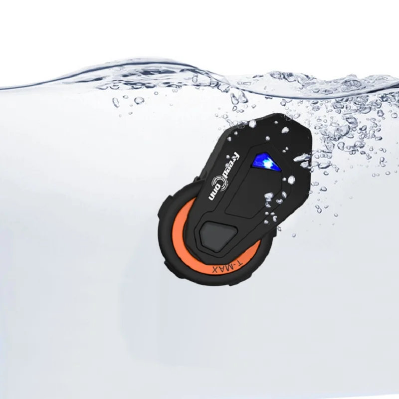 

Freedom T-max Motorcycle Helmet Bluetooth Headset 1000m Headphones FM Radio Soft Earpiece