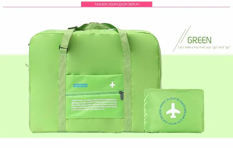 Набор дорожных сумок для женщин, дорожная сумка для багажа, большая вместительность, упаковочные кубики, органайзер, нейлоновые складные сумки унисекс, сумки для багажа