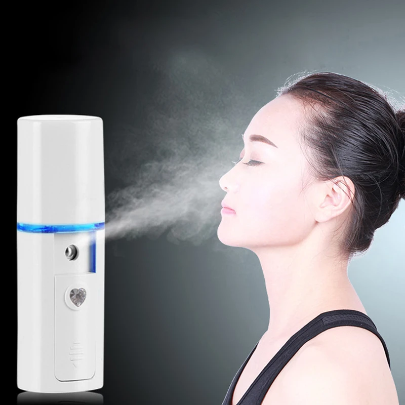 

Face Sauna Spa Sprayer Beauty Hydrating Water Portable Facial Body Steamer Ultrasonic Humidifier Whitening Nano Face Cleaning