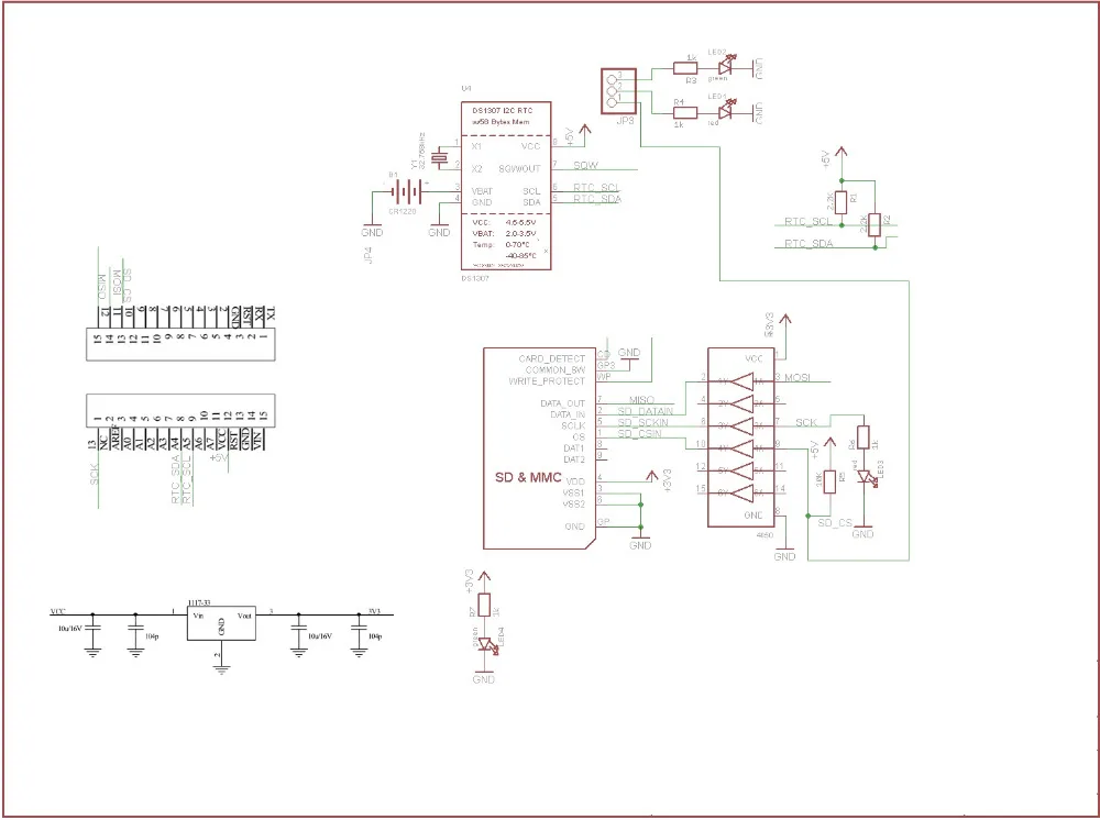 NANO data logging shield SCH