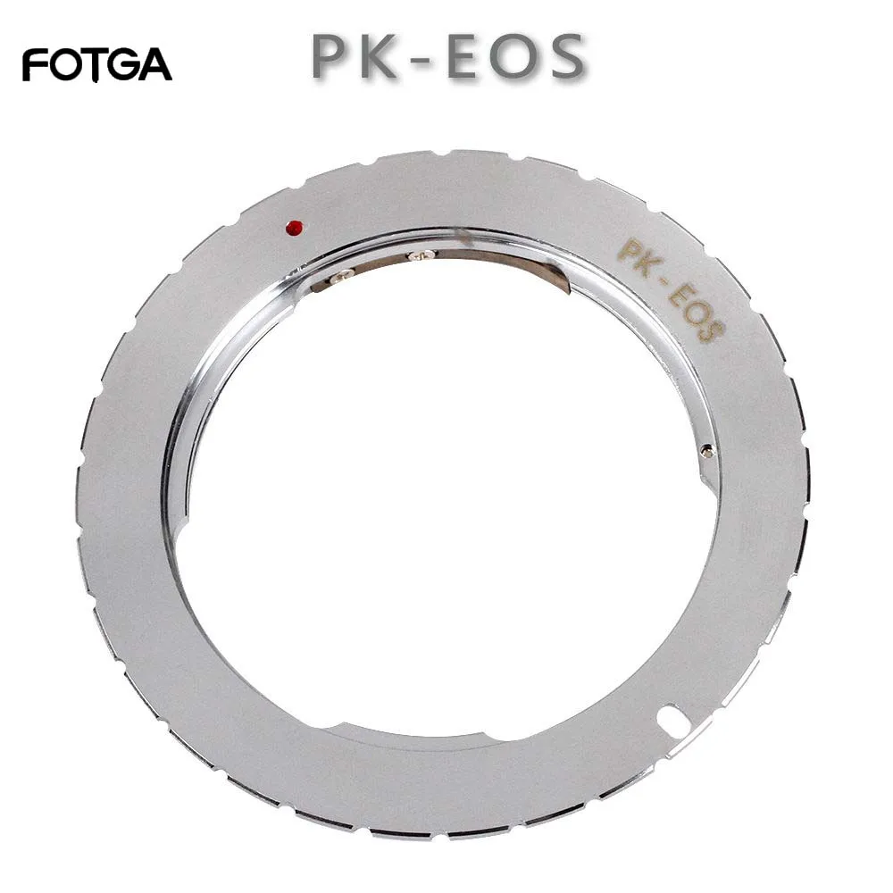 Кольцо адаптера FOTGA для объектива Pentax PK к Canon EOS 760D 750D 800D 1300D 70D 7D II 5D III|adapter ring|mount
