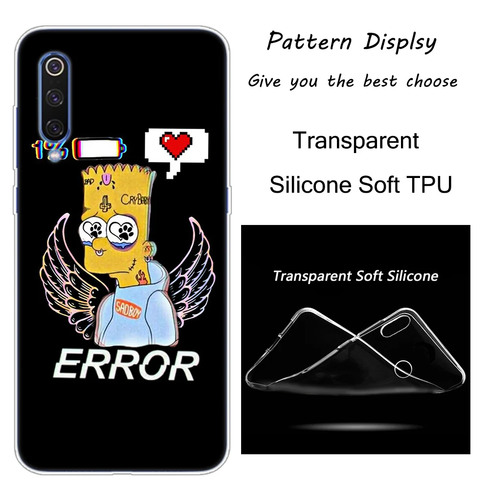 Горячая Гомер Симпсон силиконовый чехол для Xiaomi Pocophone F1 9T 9 9SE 8 A2 Lite A1 A2 Mix3 Redmi K20 7A Note 4 4X5 6 7 Pro S2 крышка - Цвет: 008