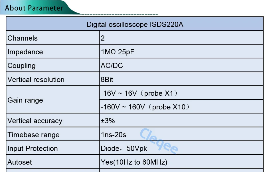 2 канала ISDS220A 2 в 1 ПК USB Виртуальный цифровой осциллограф Анализаторы спектра 60 МГц 200MSa/s