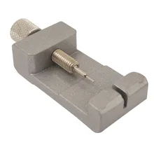 Регулируемые часы ремешок устройство для удаления звеньев 1 комплект ремонт часов набор инструментов-чехол открывалка устройство для удаления звеньев набор инструментов на резинках-серебро