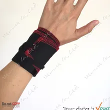 1 pair cotton ripstop fabric Weight Lifting Wrist Support Crossfit Wrist Wrap crossfit strength wrap