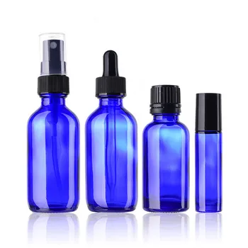 

4pcs/set Refillable Glass Bottles for traval skin care makeup tools 60ml 60ml 30ml 10ml empty perfume spray BottlesHK60