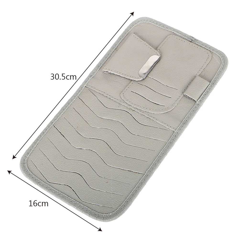 YOSOLO Folder Pocket Hanging Bag CD Receive Bag Auto Stowing Tidying Multi Function Sunshade Cover Sun Visor Storage Pouch YOSOLO Folder Pocket Hanging Bag CD Receive Bag Auto Stowing Tidying Multi Function Sunshade Cover Sun Visor Storage Pouch