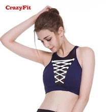 Новинка, сексуальный спортивный бюстгальтер CrazyFit, сетчатый, пуш-ап, мягкий, для фитнеса, женщин, йоги, бега, спортзала, тренировки, спортивный бюстгальтер, топы, бюстгальтер, укороченный топ