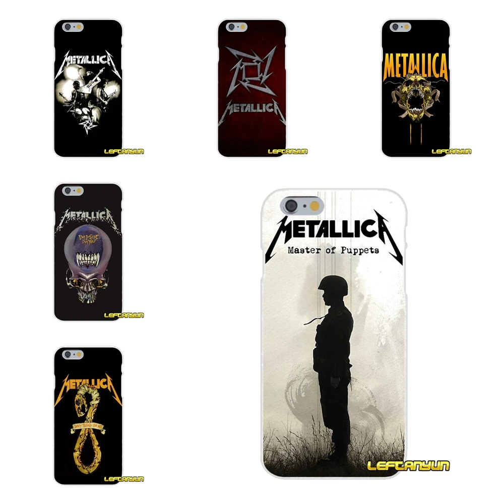 Goede Metallica groepen heavy metal rock Slanke telefoon Case Voor Xiaomi Redmi 3 3 s 4A 5A Pro Mi4 Mi4C Mi5S mi6X Mi Max2 Note 3 4 5A