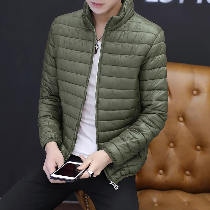 down feather coat mens