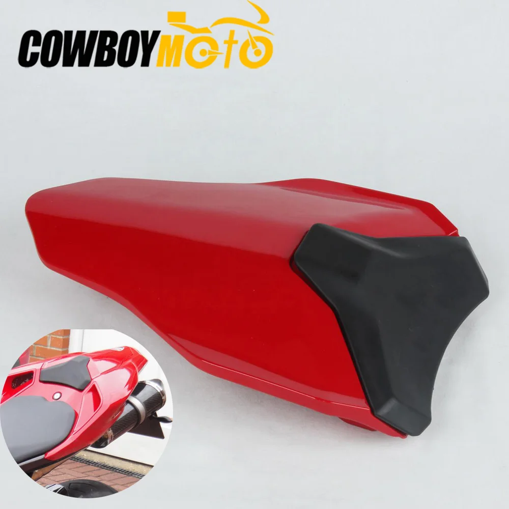 Motorcycle ABS Plastic Pillion Rear Passenger Seat Cowl Cover For All