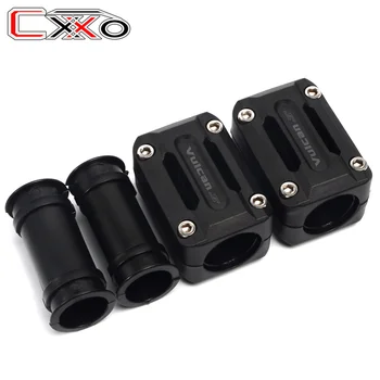 

Protection Decorative Block 25mm Crash Bar For KAWASAKI Vulcan S 650 VN650 VERSYS 650 Motorcycle Engine Guard Bumper