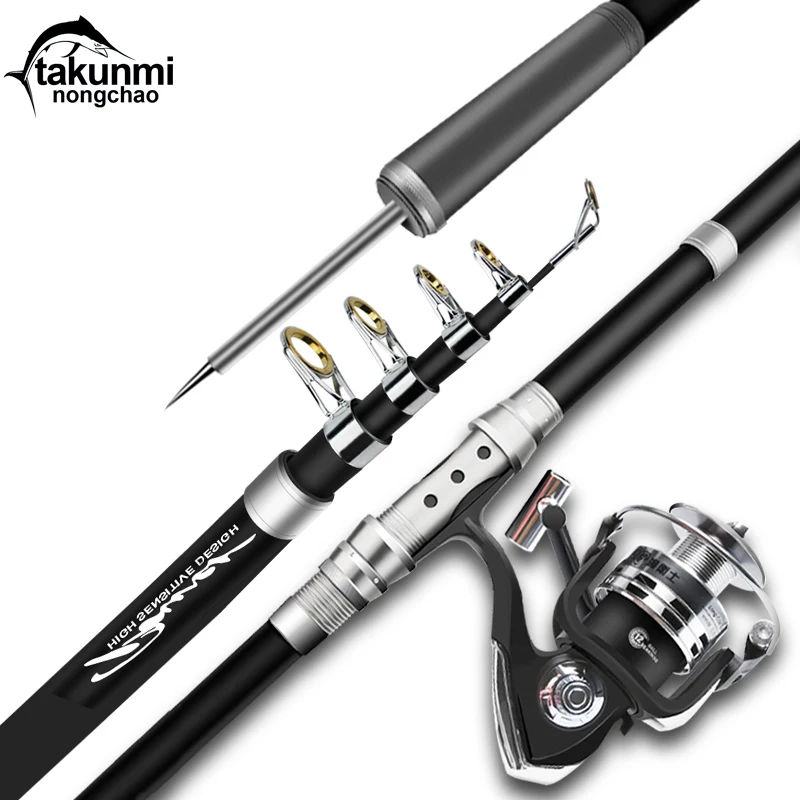 Portable Mini Telescopic Fishing Rods High Strength Carbon Fiber Cheap