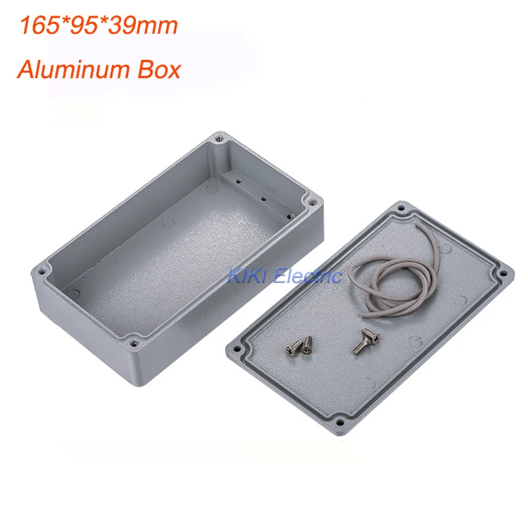 

New Small thickness Waterproof & Dustproof Case IP67 Aluminum Box / Junction Enclosure 165*95*39mm (6.50"x3.74"x1.54") FA25-1