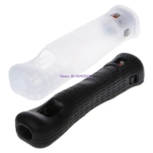 Датчик адаптера Motion Plus для пульта дистанционного управления wii с силиконовый чехол белого цвета