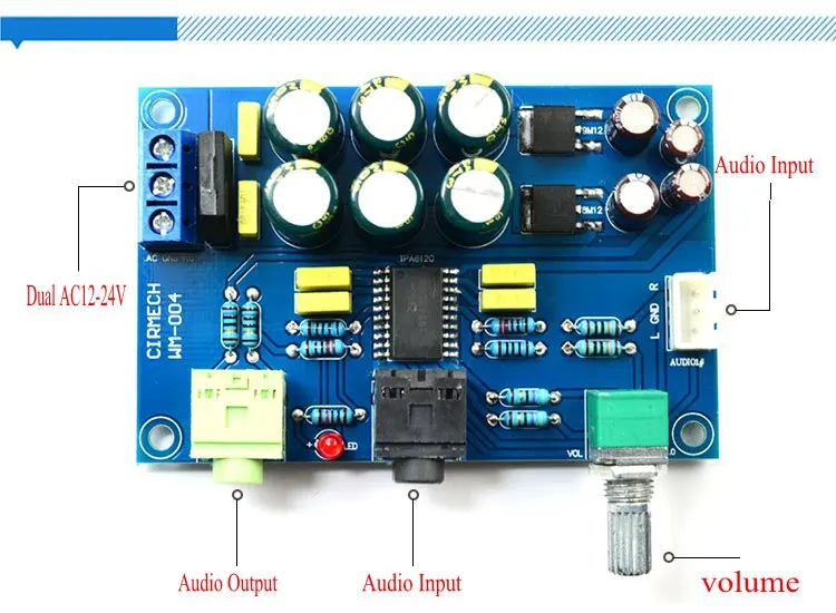 Hi-Fi-class стерео TPA6120 усилитель для наушников, Hi-Fi, TPA6120A2 наушники усилитель