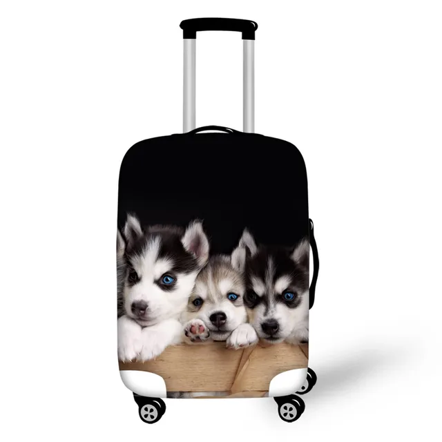 FORUDESIGNS Pet Dog Travel Luggage Suitcase Protective Cover for Trunk