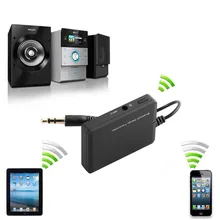 2,4 ГГц-2,4835 ГГц беспроводной Bluetooth A2DP 3,5 мм стерео HiFi аудио адаптер ключ передатчик до 10 часов рабочего времени