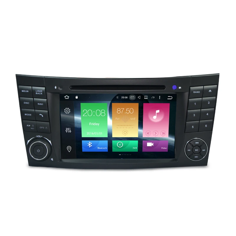 " автомобильный Android 9,0 автомобильный DVD gps плеер для Mercedes Benz E-Class W211 E200 E220 E240 E270 E280 4 Гб ram 64 Гб rom Радио BT Wifi DAB