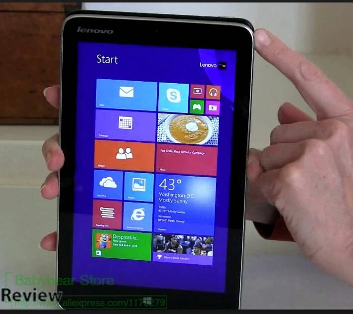 2pcsbagForLenovoLenovoMIIX28ZTH8inchTabletScreenProtector