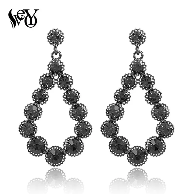 

VEYO Drop Earrings for Women Rhinestones Vintage Dangle Earring Trendy Jewelry Boucle D'oreille Mujer