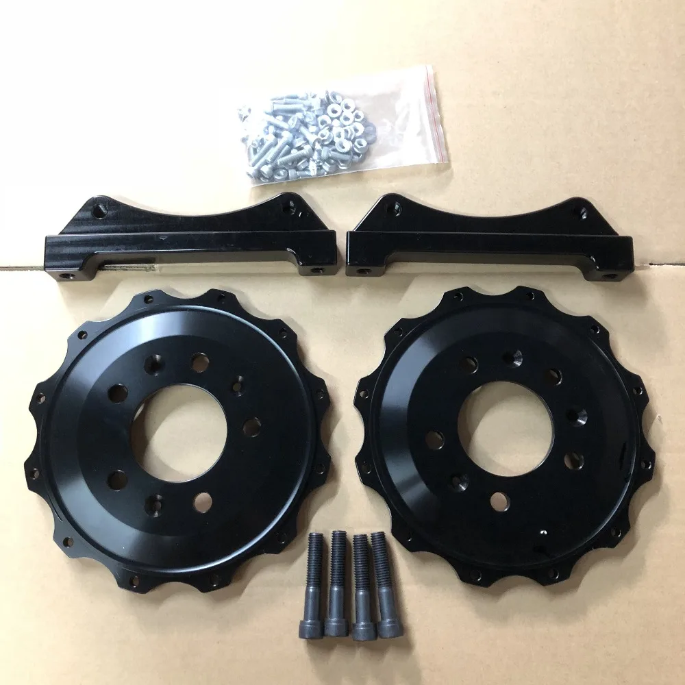 

Jekit Alloy brake center cap flower for 362*32mm original brake disc and caliper bracket for peugeot 3008 front