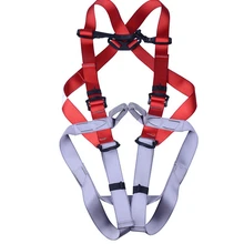 Страховочные ремни альпинистского снаряжения Детская безопасность однотонный пояс нагрузка 800 кг для взрослых en361 Стандартный gm1416