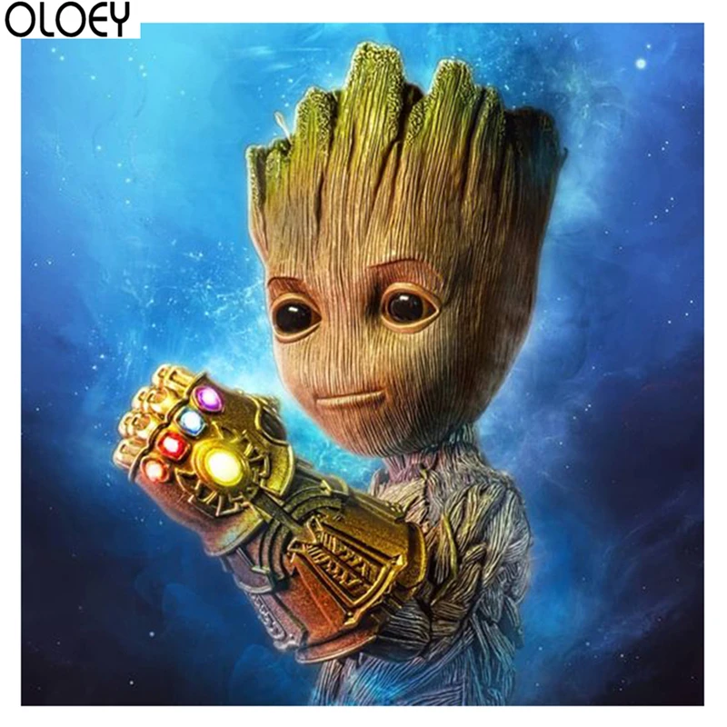 

Full Square Drill Avengers Diamond Painting 5D DIY Embroidery Special Diamond Accessories Cross Stitch Wall Decor