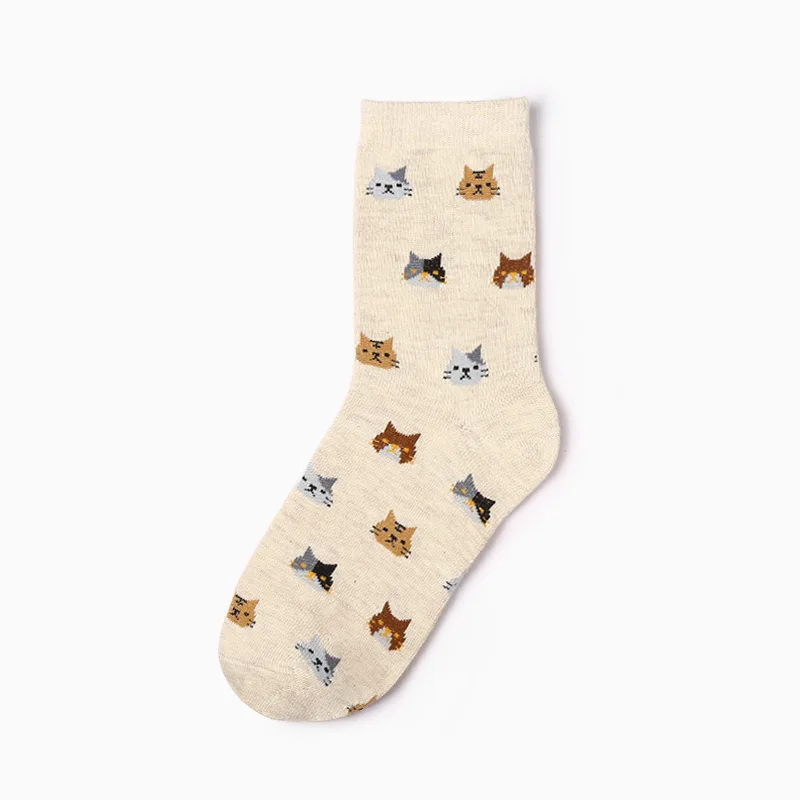 Harajuku Women Cartoon Animal Socks Casual Cotton Ankle Breathable Soft Socks Summer Thin Customized Funny Cartoon Hipster Sox
