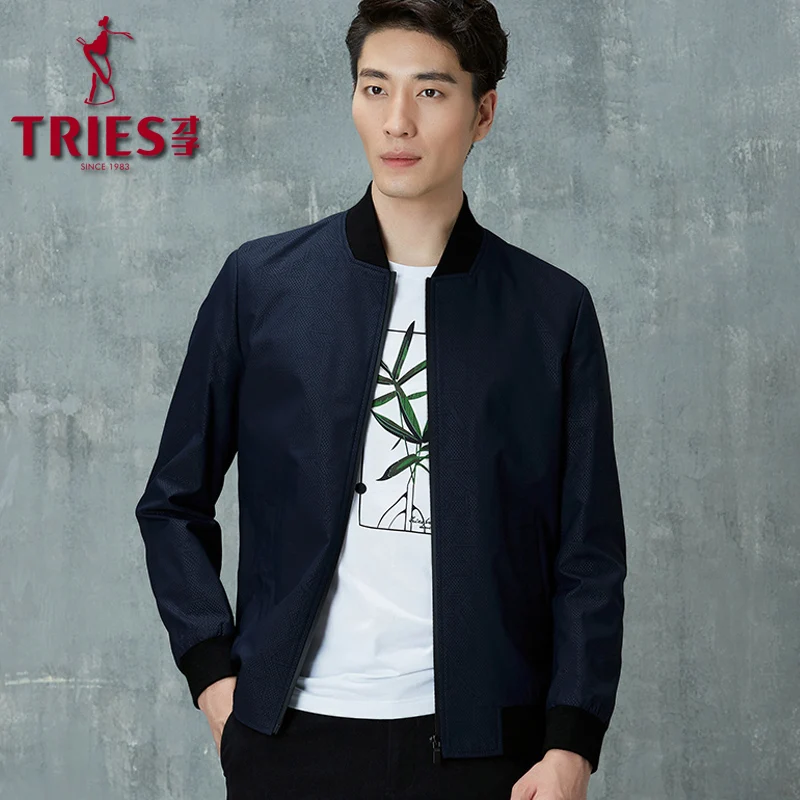 TRIES 2018 New Jacket Men Autumn Winter Warm Fashion