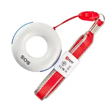 433 МГц беспроводной SOS Кнопка ключ сигнализации датчик падения детектор для KERUI G19 G18 8218G домашняя сигнализация