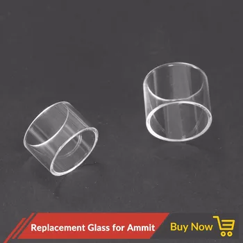 

Volcanee 2pc/lot Replacement Pyrex Glass Tube for Ammit Dual 3ml / Ammit 25 2ml Tank Atomizer E Cigarette Accessories
