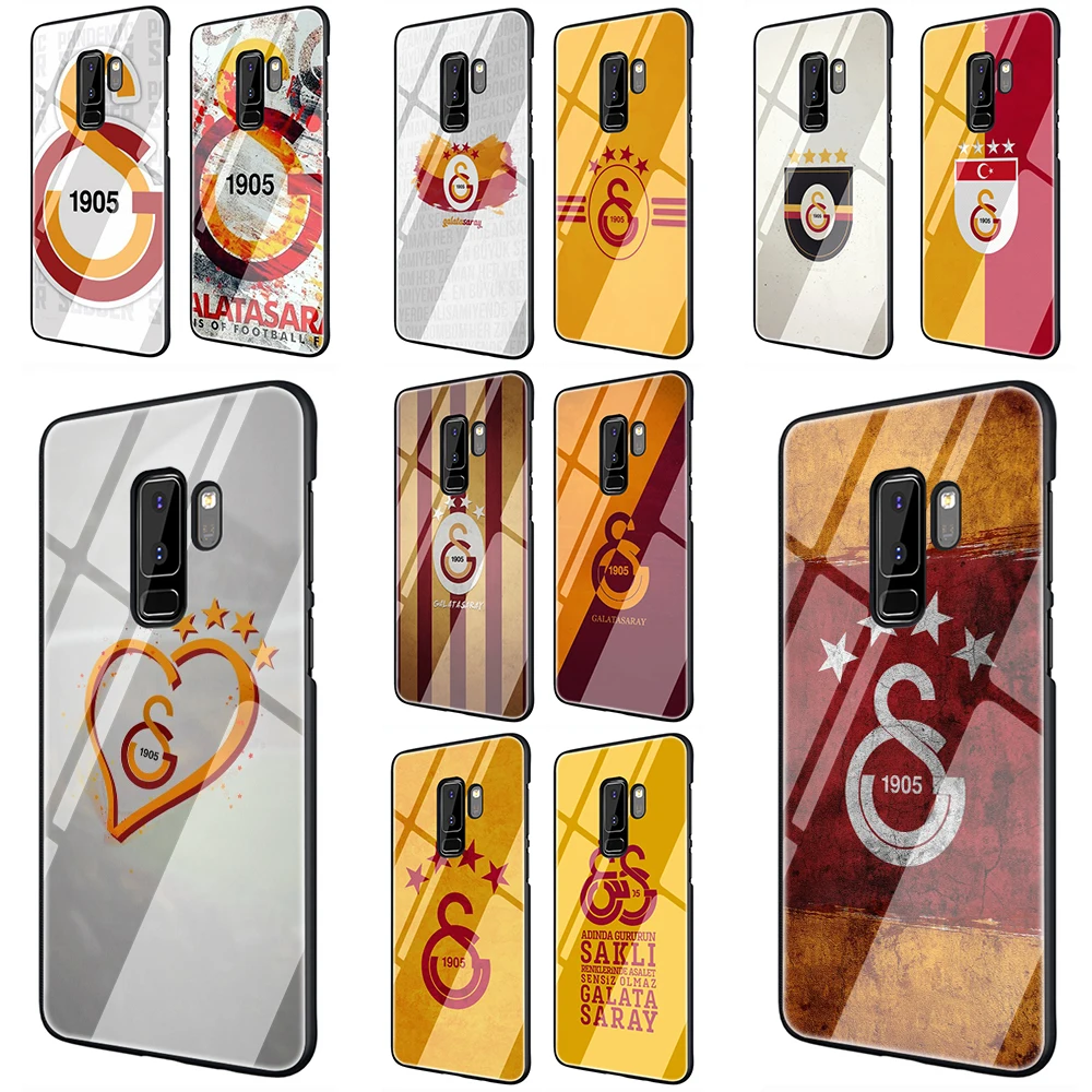 

Turkey Galatasaray Tempered Glass Phone Case for Samsung Galaxy S7 edge S8 9 10 Note 8 9 10 plus A10 20 30 40 50 60 70