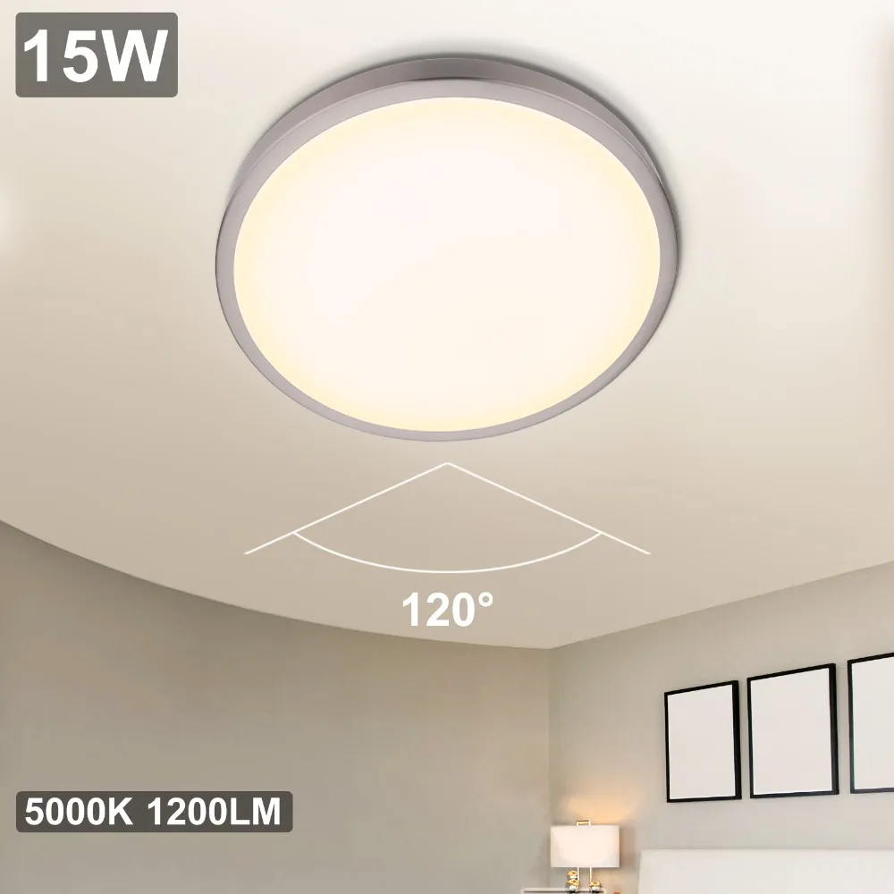 

15W LED Ceiling Lamp Modern Surface Mounted Ceiling Lights cool white round Ceiling Light for Indoor Home Lighting