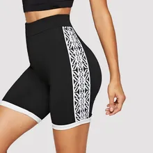 Женские Леггинсы для йоги летние спортивные брюки для йоги Женский тренажерный зал одежда для тренировок с принтом модные леггинсы пуш-ап фитнес