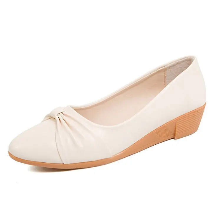 small wedge heel shoes
