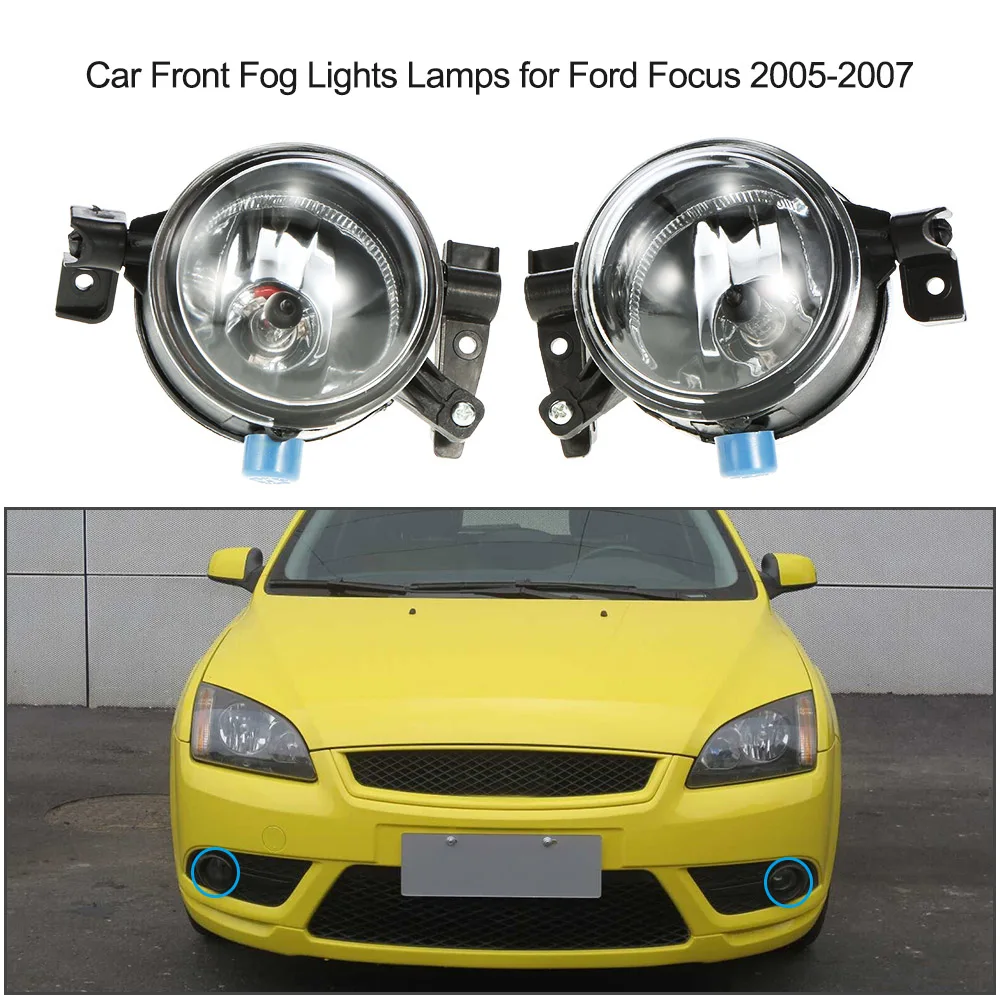 

Car-styling LED Fog Lights for Ford Focus 2005-2007 Clear lens Car Front LED Lamp Set for Ford focus Rear Light Bar