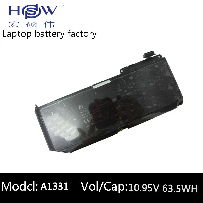 HSW Новый аккумулятор для ноутбука Apple MacBook Pro 15 &quot17&quot серии замена A1331 A1342 батарея
