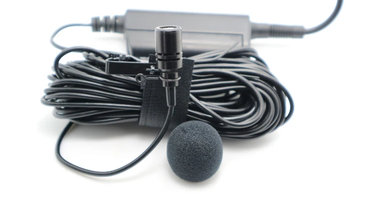 Проводной микрофон с клипсой 10 метров|Микрофоны| |
