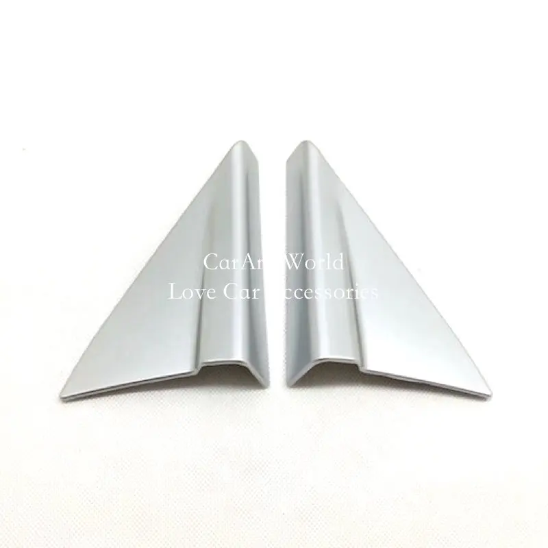 

For 2010-2017 Toyota Land Cruiser 200 V6 V8 Interior Front A Column Triangle Pillar Cover Door Frame ABS Chrome Car Accessories