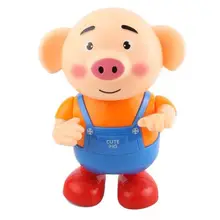 Лидер продаж, красивые морские водоросли Танцы свинья поет и ходит с подсветкой детские электронные Игрушки с голосовым модулем подарок для мальчиков девочек Интерактивная развивающая игрушка