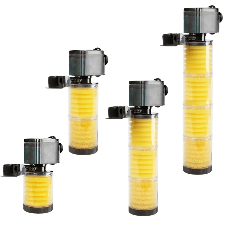 

1PCS Aquarium filter mute three-in-one built-in submersible pump filter equipment aquarium filter oxygen pump