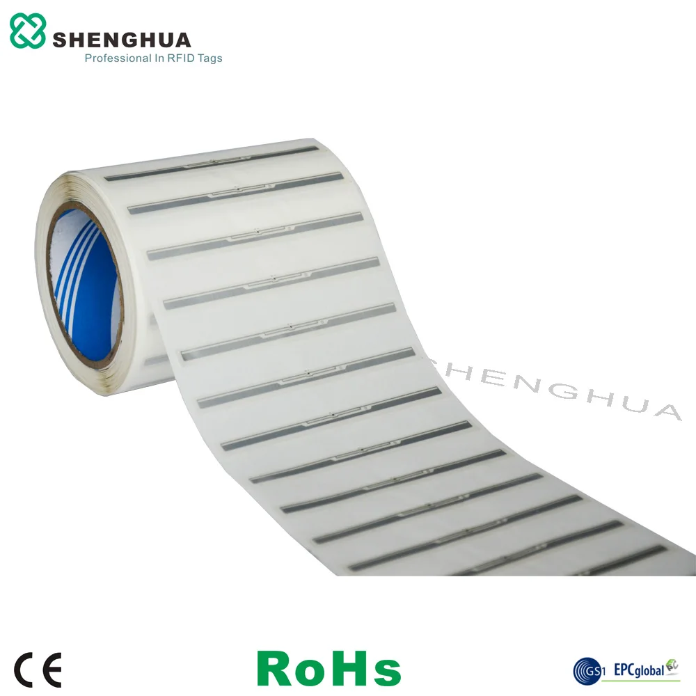 10 шт./упак. пассивный RFID мокрой инкрустация тег книга самоклеющиеся UHF RFID Стикеры 860~ 960 мГц широкополосный Дизайн для библиотека Управление